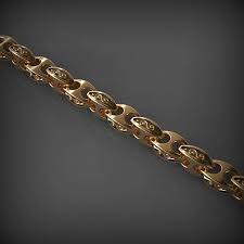3d Model Chain Link Gold Chains For Men Gold Chain Design Mens Gold Jewelry