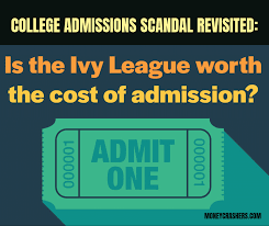The Recent College Admissions Scandal Is An Eye Opening Example Of How Far Some Families Will Go To G College Admission Education College Federal Student Loans