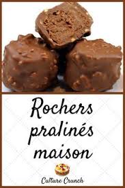 Rocher Praline Maison Recette Chocolat Maison Recette Bonbon Recettes De Cuisine