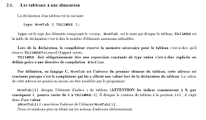 Langage C Les Tableaux A Une Dimension Cours Et Formation Gratuit