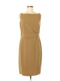 Details About Escada Women Brown Casual Dress 40 Eur