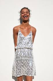 Robes Femme Argentee Zara Fashiola Fr Comparez Et Achetez