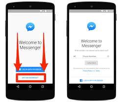 After giving the app your phone number, you'll either receive a voice call or an sms text message with a verification code which you will use to verify your telegram account. Facebook Messenger Sign Up Without A Facebook Account