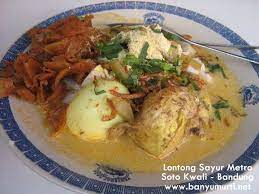 Kuliner 98 Lontong Sayur Metro Bandung