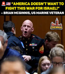 🇺🇸✊ “America doesn't want to fight this war for Israel.” – Brian McGinnis, US Marine veteran, disrupts Senate hearing protesting US-Israeli war on Iran. Forcibly removed by Capitol Police & Senator Tim