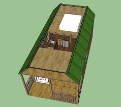 12 & 14 foot wide buildings are measured eave to eave. 12x24 Cabin Floor Plans Sweatsville 12 X 24 Lofted Barn Cabin In Sketchup 12x24 Cabin Floor Plans Lofted Barn Cabin Cabin Floor Plans Cabin Floor
