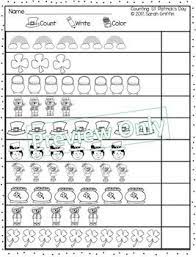 Free St Patrick S Day Math Worksheet Numbers To 10 Math Worksheet Counting Worksheets For Kindergarten Kindergarten Math Worksheets Free