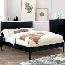 Elegant cal king bedroom sets. Mid Century Elegant Black Cal King Size Bed Frame Bedder Mattress Bedder Mattress