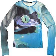 If you are interested in a career in law enforcement, or advancing your career as an officer we are your premier destination for getting started. Vintage Frog Print Mesh Tops By Cop Copine Cool Outfits Clothes Dream Clothes