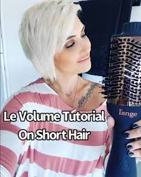 Short hair, thin hair, medium hair, you can get voluminous hair. Rayahope Le Volume Facebook