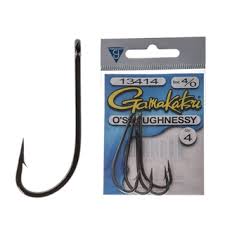 The mustad® o'shaughnessy hook features an advanced black nickel finish with 4 times the rust resistance of standard black nickel, to hold up to the rigors of fishing in the brine. Buy Gamakatsu O Shaughnessy Hooks Online At Marine Deals Co Nz