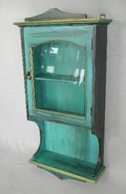 Vintage Hange Vitrine Shabby Turkis Antik Stil Kalaydo De Gebraucht Kaufen Hangeschrank Vitrine