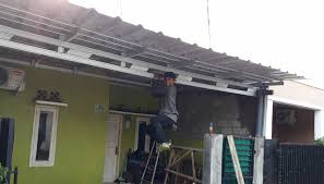 Contoh aplikasi baja ringan sebagai penggati kayu. Pemasangan Kanopi Garasi Dan Lain2 Rangka Atap Baja Ringan Posts Facebook