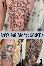 Greek tattoos and greek mythology: Ancient Greek God Tattoos Their Meaning Tattooglee