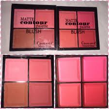 If you have an oily skin type or you just want a matte finish, use a powder. Elanic Chanlanya Matte Contour And Blush Palette 1pc Random