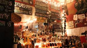 Unlabeled bar supports small brewers, distillers