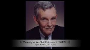 In Memory of McNeil Robinson (1943-2015)