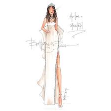 Hailee Steinfeld 2018 Met Gala The Met Heavenly Bodies Fashion Illustration Celebrity Inspirati Fashion Illustration Fashion Sketches Fashion Drawing