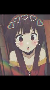 Megumin With A Filter In 2020 Kawaii Anime Anime Aesthetic Anime