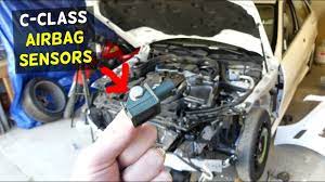 This may be due to a malfunctioning steering column module (scm). Mercedes W204 Air Bag Sensor Airbag Sensor C250 C300 C200 C220 C260 C280 Youtube