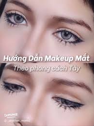 Trang điểm mắt biến hình thành gái Tây chính hiệu