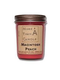 8 Oz Macintosh Peach Soy Candle