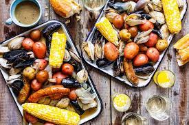 Serve with a little pasta with butter garlic on the side or like i used have as a kid, with french fries to dip! How To Do A New England Clambake At Home