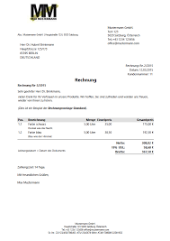 Wenn ebendiese eine eigene rechnungsvorlage erwerben, können jene mit sicherheit leichter mit ihrem. Rechnungsvorlagen Muster Und Beispiele Von Easyfirma 2 Download