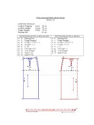 Nama rok pias tergantung dari jumlah piasnya. Pola Berbagai Model Rok