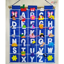 Buy online and pick up in store in an hour. My Abc Fabric Chart For Kids With Ornaments From A To Z Shopee Philippines