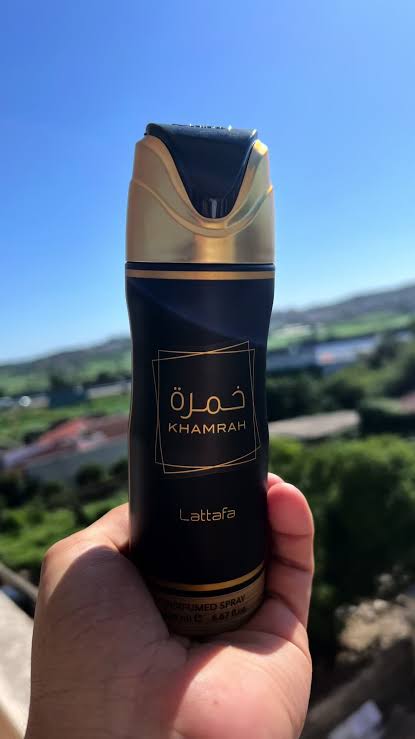 Novo Body Spray Khamrah Lattafa | Perfumes Árabes