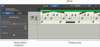 Garageband's integration with social media gives it a great platform to share your notes with other music fans all around the world. Score Editor In Garageband On Mac Apple Support