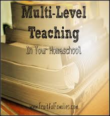 Multi-Level Teaching in Your Homeschool
