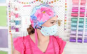This is bouffant style of scrub hat. 17 Free Surgical Scrub Hat And Nurse Cap Patterns Uniform Tip Junkie