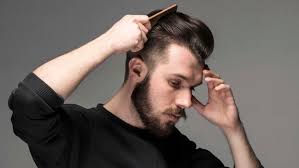 Hair combed over to conceal a bald spot on the top of the head. Comb Over Hairstyles To Try And How To Style Em With Ease