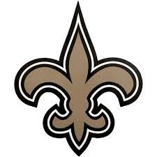 Applied Icon Nfl New Orleans Saints Outdoor Logo Graphic Large Gold New Orleans Saints Logo Saint Coloring New Orleans Saints