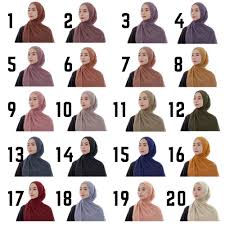 Pashmina ceruty babydoll warna milo. Pashmina Ceruty Babydoll 20 Warna Tokko