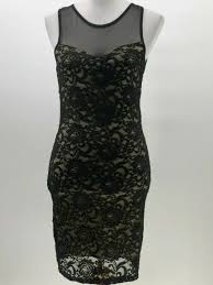 Deb Dress Black Rose Floral Lace Print Open Back Jr Size M Medium Lined Dress Honey In 2020 Deb Dresses Dresses Sleeveless Floral Dress