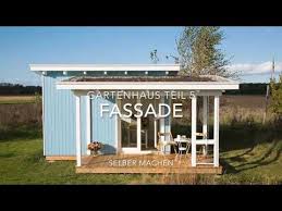 Sie Mochten Ihr Gartenhaus Verkleiden Wir Zeigen An Unserem Beispiel Wie Sie Dabei Vorgehen Schritt Gartenhaus Selber Bauen Gartenhaus Fundament Gartenhaus