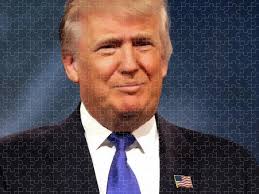 President Donald John Trump Portrait Jigsaw Puzzle