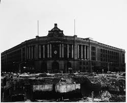 Maybe you would like to learn more about one of these? South Station Curved Facade With Cars And Gaping Construction Pit And Retaining Wall In Foreground Give To Fight Cancer Club Car South Station Signs Clock With Waltham Watch Time Eagle Sculpture