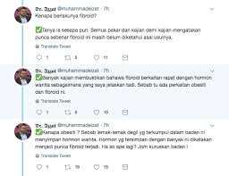 Para ilmuwan tidak tahu apa yang menyebabkan fibroid berkembang atau faktor mana yang berkontribusi pada risiko wanita terhadap. Doktor Ini Hurai Dari A Z Tentang Bahaya Fibroid Dalam Kalangan Wanita