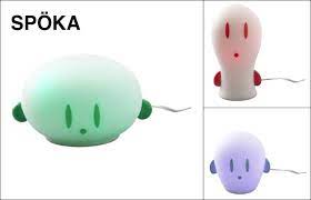 spoka lights from ikea sweet little ghosts
