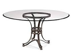 bassett mirror tempe round glass dining