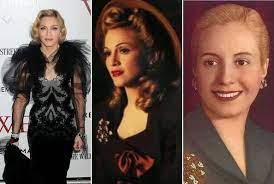 Eva peron (madonna) was born the illegitimate daughter of a penniless farmer. Madonna As Evita Cinema S Most Unexpected Biopic Casting Choices Zimbio