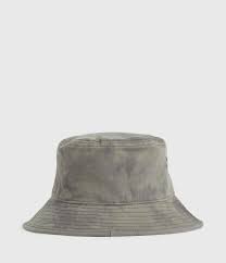 Allsaints Uk Mens Salah Bucket Hat Black