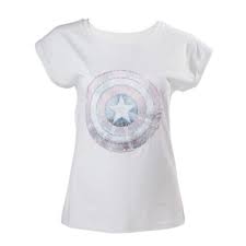 ( 5.0) out of 5 stars. Captain America Paillettenbesetztes T Shirt Fur Damen Shopdisney