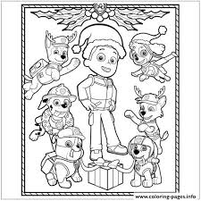 Maybe you would like to learn more about one of these? Paw Patrol Christmas Ryder Coloring Pages Printable