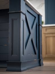 Folksy art and woodsy warmth. Blue And Rustic Painted Kitchen Island With Shiplap And Modern Farmhouse Details Farmhouse Kitchen Miami By Dura Supreme Cabinetry Houzz