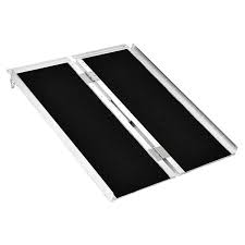 Click to see our best video content. 3 Portable Non Skid Aluminum Wheelchair Scooter Ramp Mobility Carrierr Walmart Canada